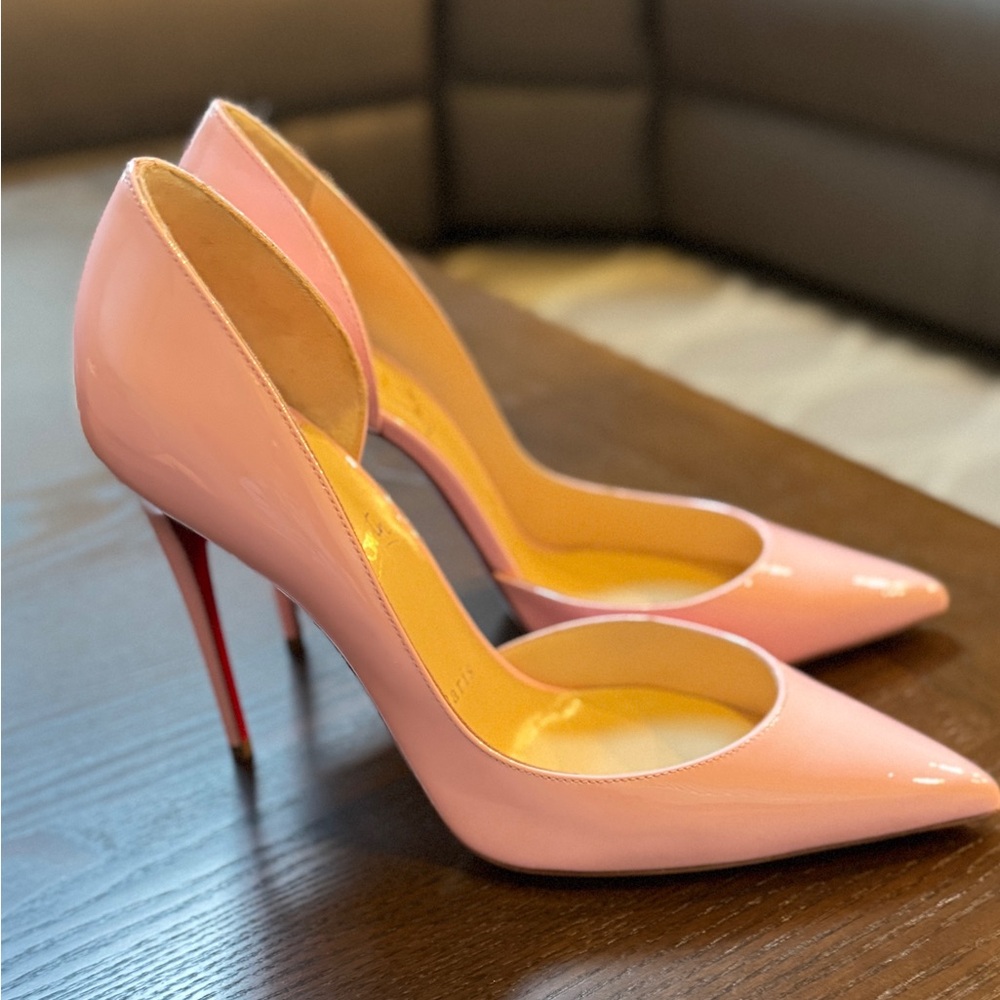 Christian Louboutin Patent Eglantine Heels - Picture 2 of 7